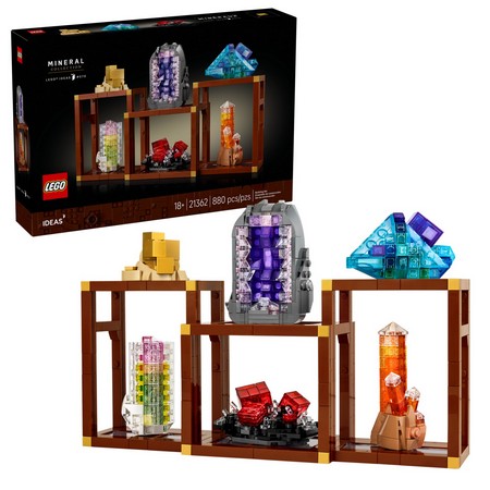 LEGO 21362 - Коллекция минералов