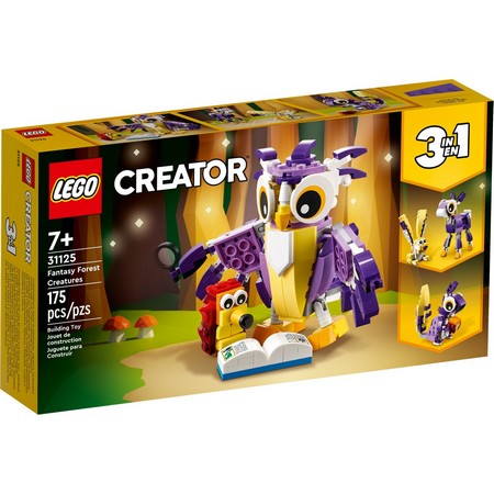 LEGO 31125 - Удивительные лесные обитатели LEGO 31125 - Удивительные лесные обитатели