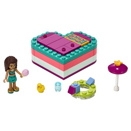 LEGO 41384 - Летняя шкатулка-сердечко для Андреа LEGO 41384 - Летняя шкатулка-сердечко для Андреа