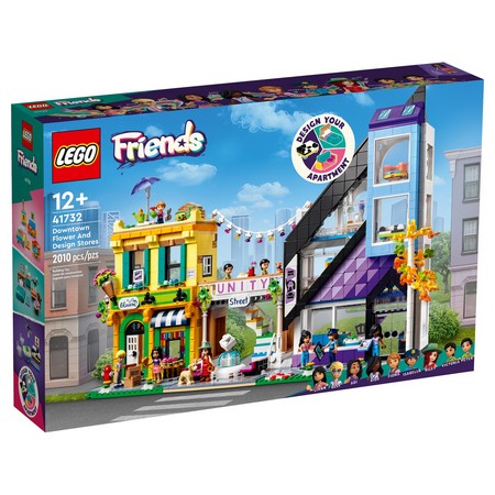 LEGO 41732 - Цветочный и интерьерный магазины в центре города LEGO 41732 - Цветочный и интерьерный магазины в центре города