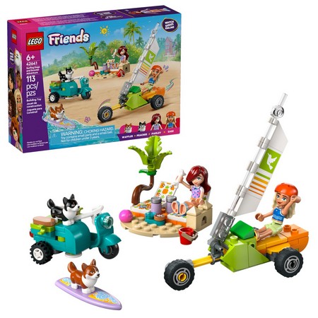 LEGO 42641 - Приключения на собаках-серфингистах и скутерах LEGO 42641 - Приключения на собаках-серфингистах и скутерах