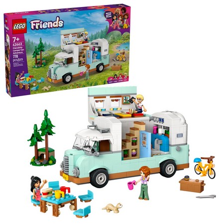 LEGO 42663 - Приключение в туристическом фургоне дружбы LEGO 42663 - Приключение в туристическом фургоне дружбы