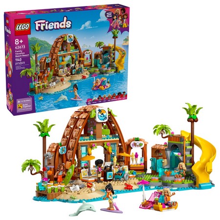 LEGO 42673 - Семейный отдых на пляжном курорте LEGO 42673 - Семейный отдых на пляжном курорте