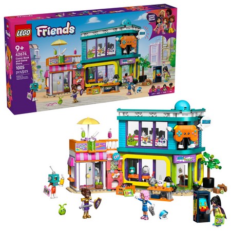 LEGO 42674 - Магазин комиксов и игр LEGO 42674 - Магазин комиксов и игр