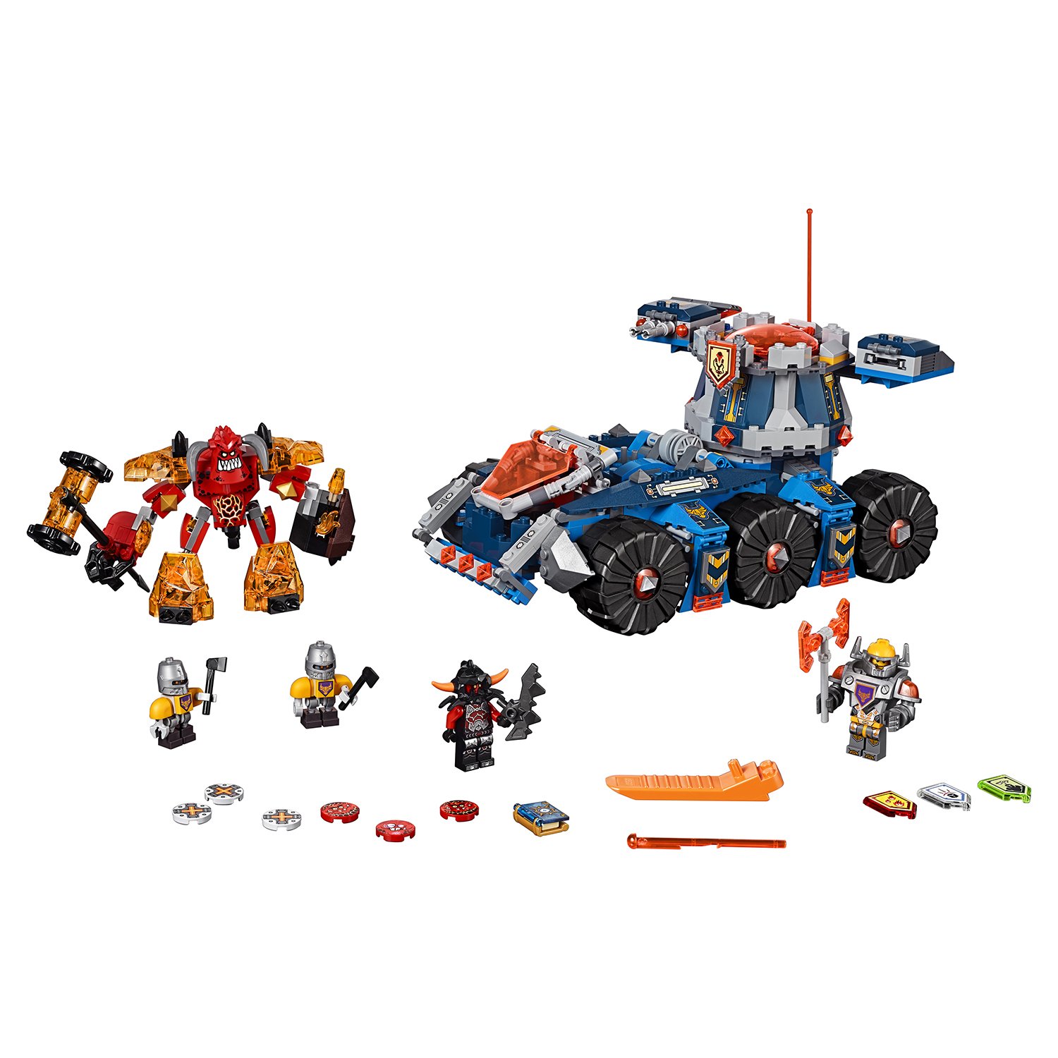 LEGO 70322 - Nexo Knights Башенный тягач Акселя LEGO 70322 - Nexo Knights Башенный тягач Акселя
