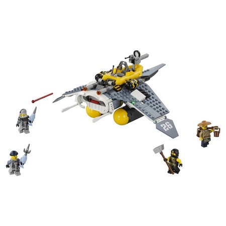 LEGO 70609 - Ninjago Бомбардировщик "Морской дьявол" LEGO 70609 - Ninjago Бомбардировщик "Морской дьявол"