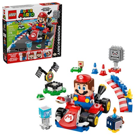 LEGO 72043 - Mario Kart – Интерактивный Марио и стандартный Картинг