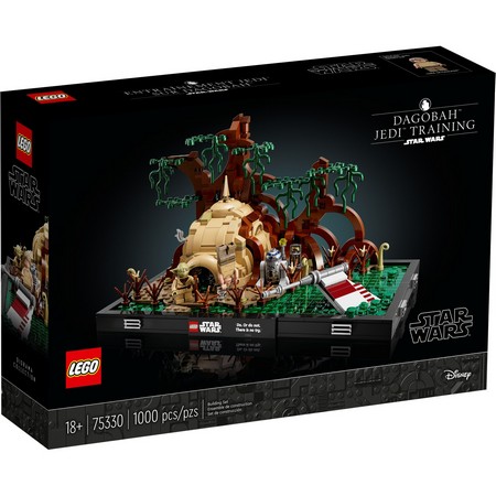 LEGO 75330 - Диорама: Хижина Йоды на Дагобе
