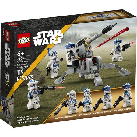 LEGO 75345 - Боевой набор клонов-пехотинцев 501-го легиона LEGO 75345 - Боевой набор клонов-пехотинцев 501-го легиона