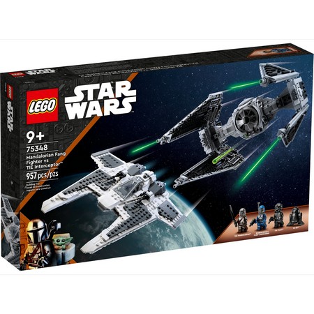 LEGO 75348 - Мандалорский Истребитель «Клык» против
TIE Перехватчика LEGO 75348 - Мандалорский Истребитель «Клык» против
TIE Перехватчика