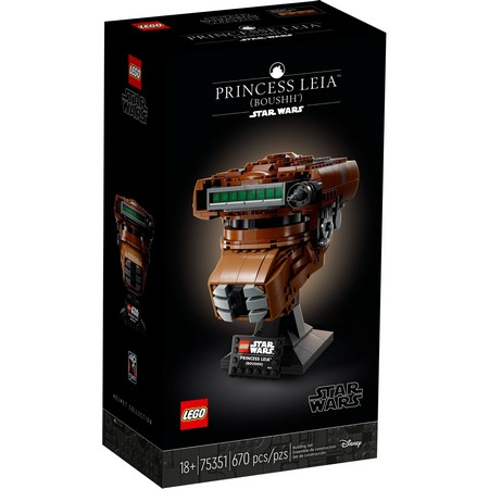 LEGO 75351 - Шлем принцессы Леи (Бушш) LEGO 75351 - Шлем принцессы Леи (Бушш)