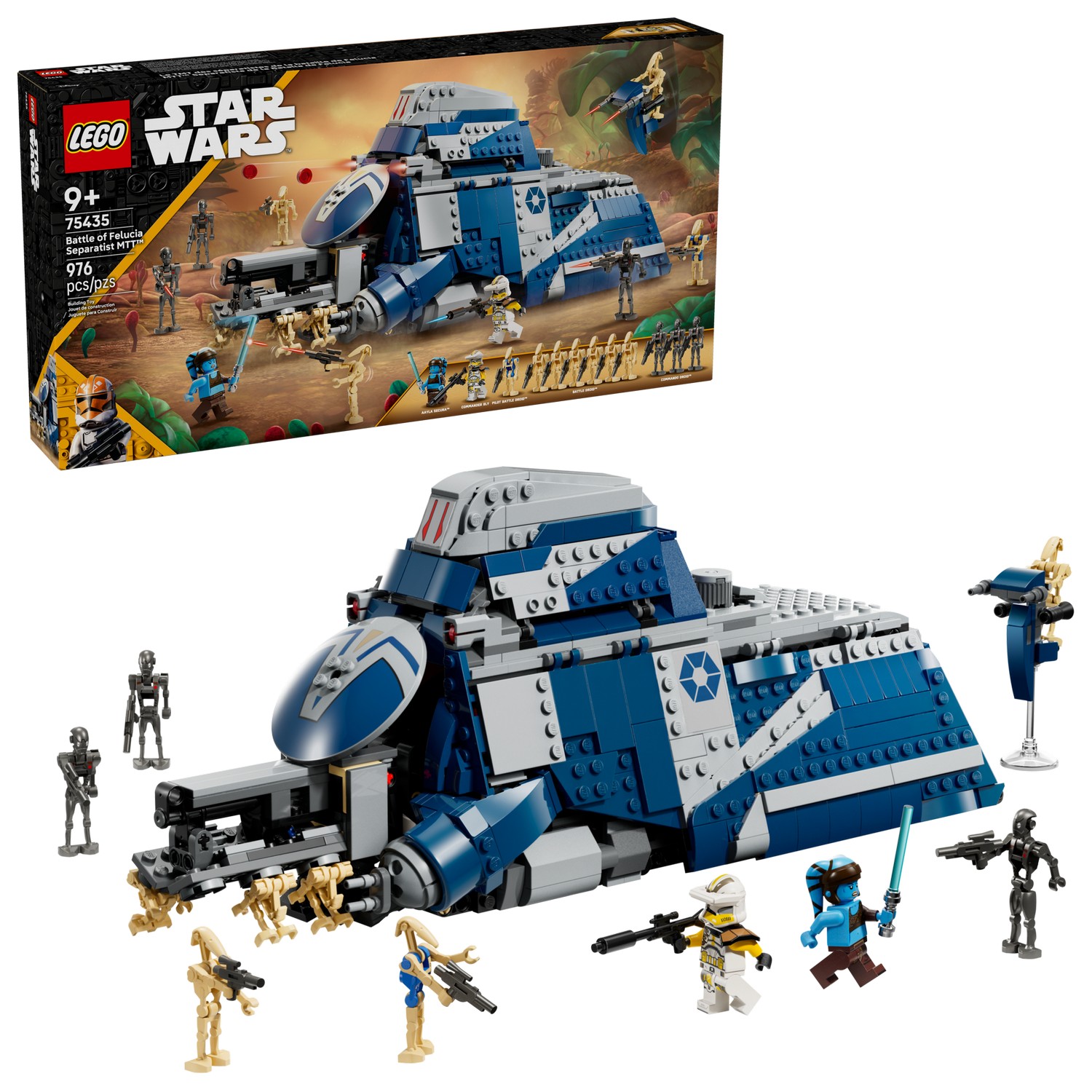 LEGO 75435 - Битва за Фелуцию Сепаратистский МТТ LEGO 75435 - Битва за Фелуцию Сепаратистский МТТ