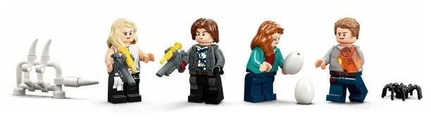 Минифигурки в наборе 76948 Минифигурки в наборе 76948