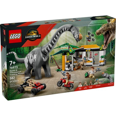 LEGO 76973 - Миссия по отслеживанию хищника и титанозавра
