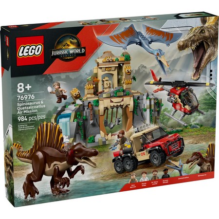 LEGO 76976 - Спинозавр и Воздушная миссия Кецалькоатля