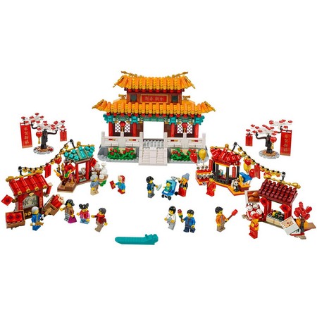 LEGO 80105 - Китайская новогодняя храмовая ярмарка LEGO 80105 - Китайская новогодняя храмовая ярмарка