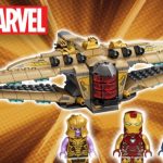LEGO Marvel 76237: «Святилище II» финальная битва: первый взгляд на космический корабль Таноса!