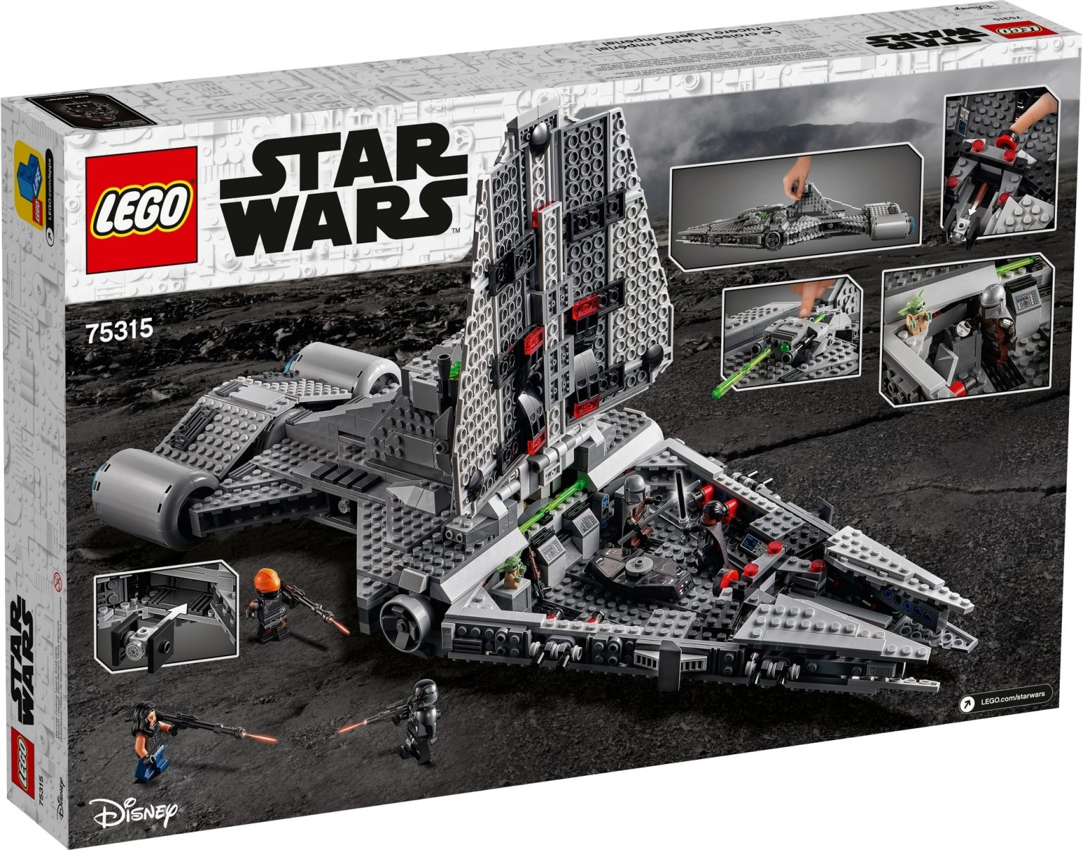 LEGO Star Wars Мандалорец новинки: официально представлены три новых ...