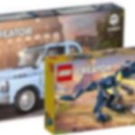LEGO тестирует альтернативные цвета: голубой Fiat 500 и темно-синие динозавры уже в пути!