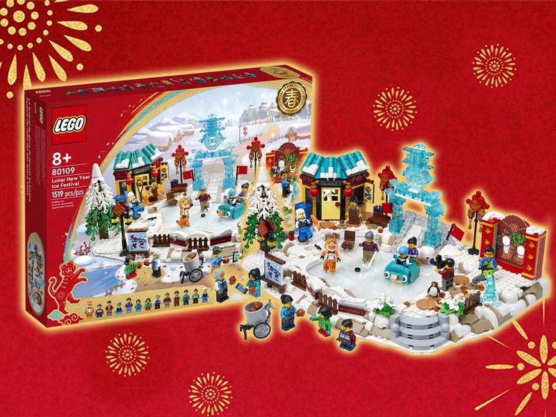 LEGO 80109 Лунный Новый год: Ледовый фестиваль — ZURN — портал про Лего