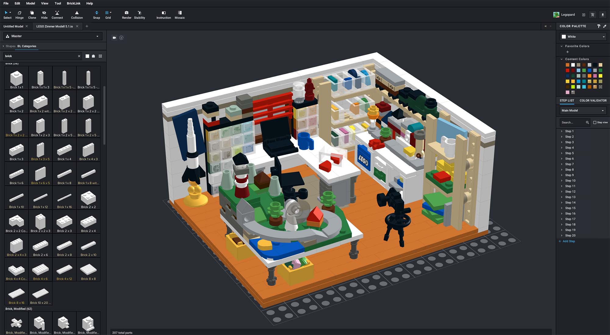 BrickLink Studio заменит LDD программное обеспечение для виртуального ...