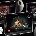 Коллекция диорам LEGO Star Wars: официально представлены все три диорамы