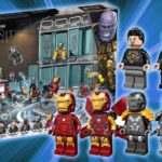 LEGO Marvel 76216 «Мастерская Железного человека» представлена ​​8 минифигурками