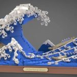Большая волна в Канагаве в обзоре идей LEGO