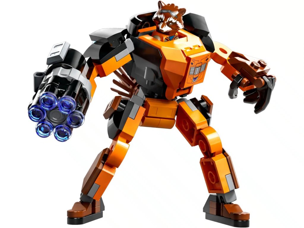LEGO 76243 Реактивный Енот робот 4